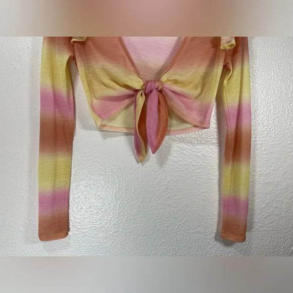 Lovers + Friends Guava Top in Sunset Ombré Women’s XS Summer Spring Coastal - Picture 6 of 11